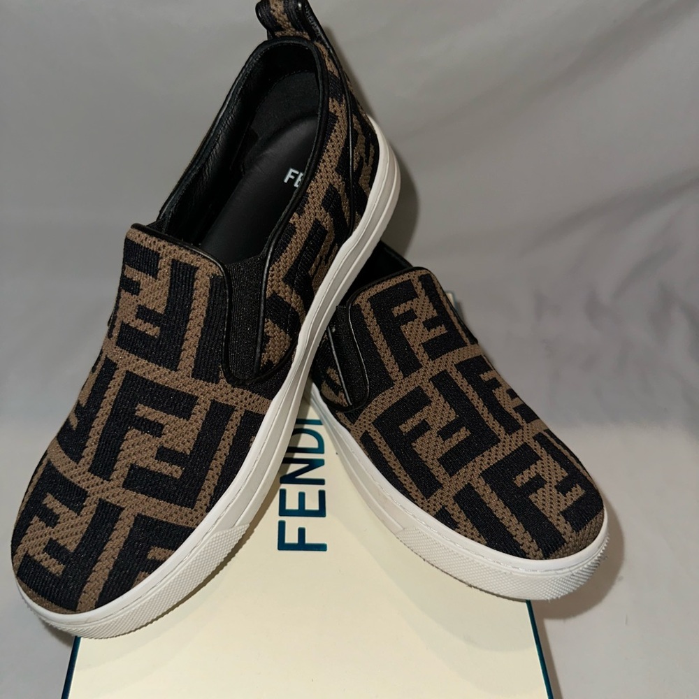 Kids Fendi Junior Slip Ons